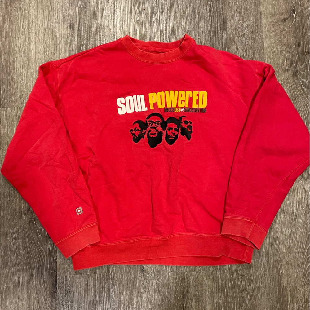 Vintage y2K Mecca “Soul Power” Crewneck